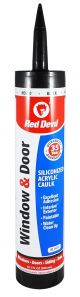 SEALANT RED DEVIL WINDOW & DOOR BLACK #084660